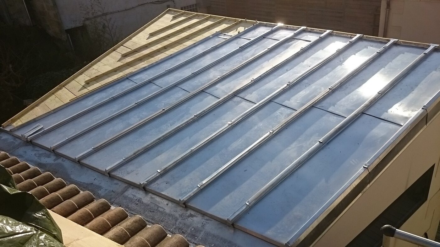 Chantier Deloriere et fils : zinguerie zinc en Île-de-France